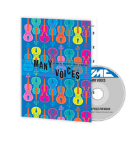 Load image into Gallery viewer, Many Voices (10 New Pieces for Violin)